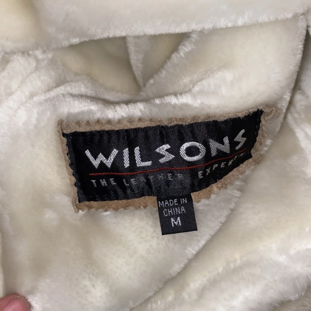 Wilson Leather Jacket Womens Size Medium - Picture 4 of 8